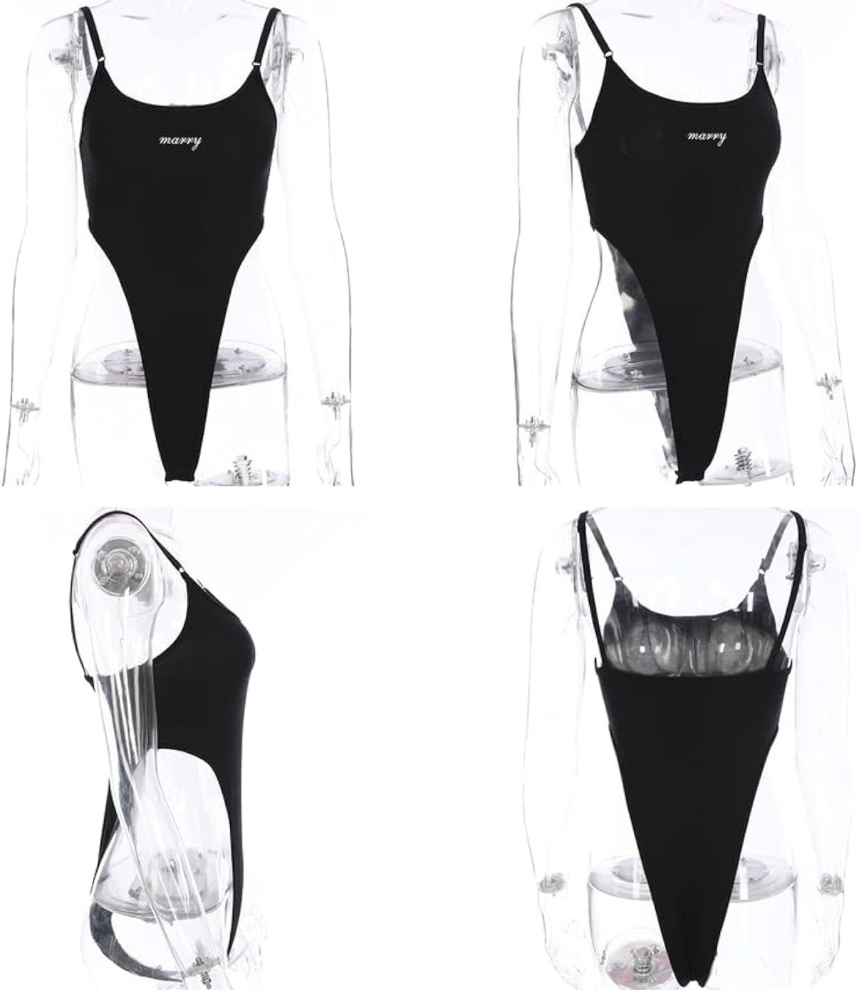"Marry" Cami Bodysuit Top