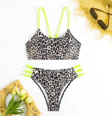 Leopard Lift Two-Piece Swimsuit