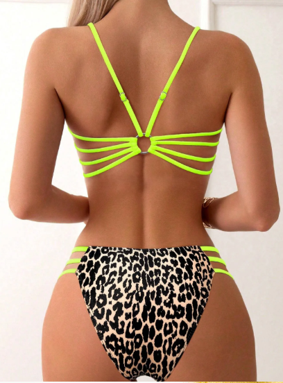 Leopard Lift Two-Piece Swimsuit