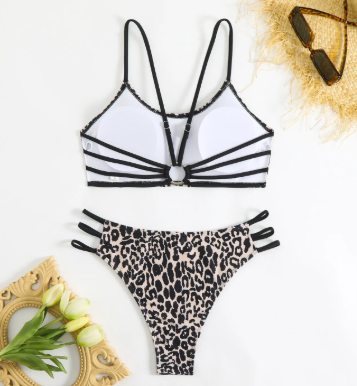 Leopard Lift Two-Piece Swimsuit